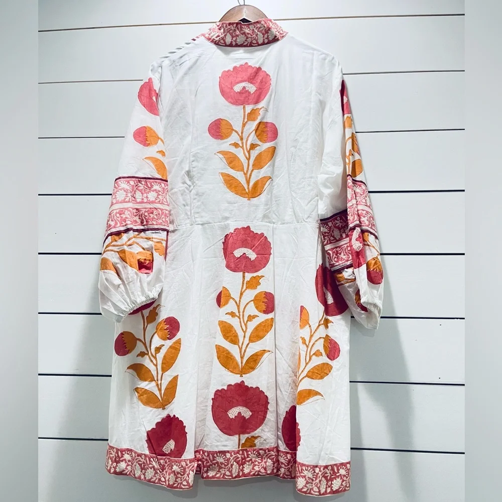 Sue Sartor Anthropologie Mini Dress NWT 1X - Picture 4 of 6